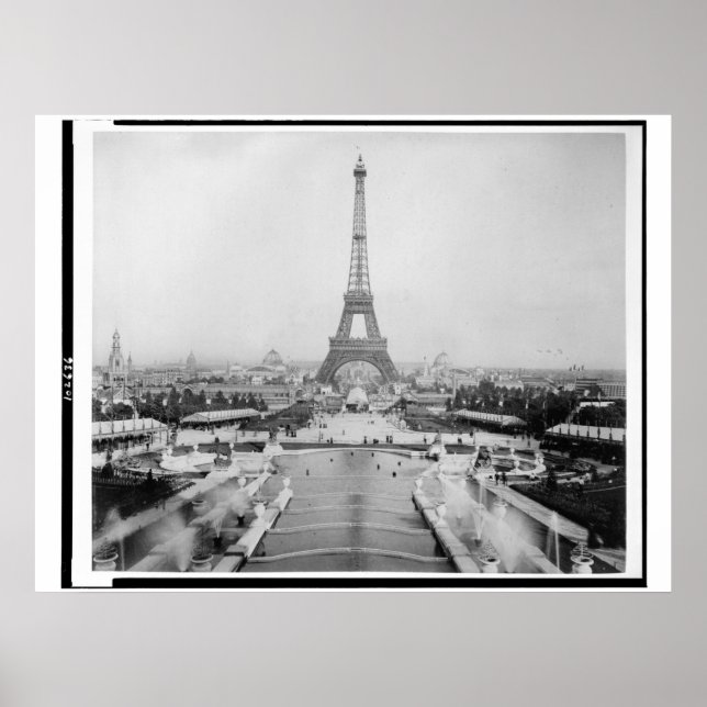 Poster Tour Eiffel 1889 (Devant)