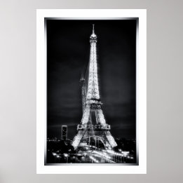 Poster Tour Eiffel - Alter Ego, Art Surréel /Paris