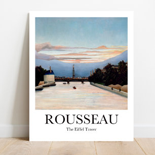 Poster Tour Eiffel par Henri Rousseau