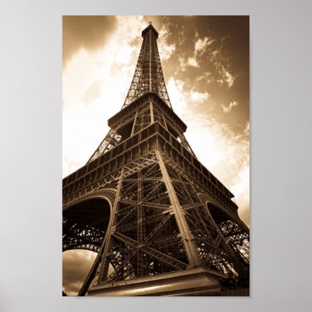 Poster Tour Eiffel Paris (Devant)