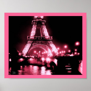 Poster Tour Eiffel, Pont de Lena [Imprimer] - Double Rose