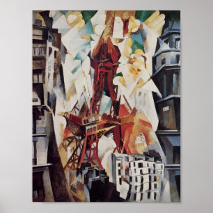 Poster Tour Eiffel - Robert Delaunay