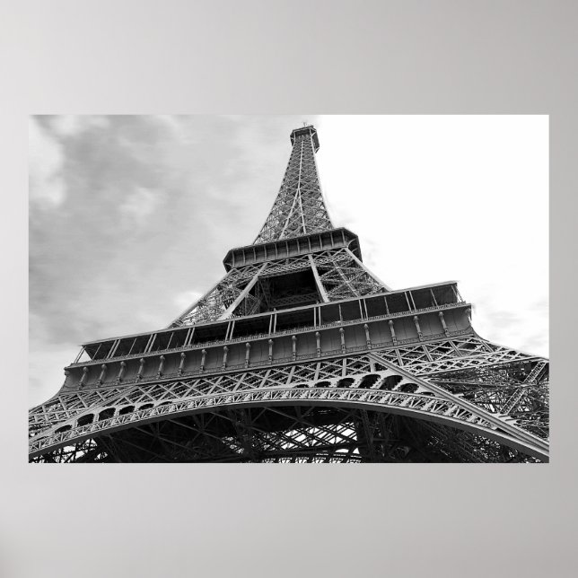 Poster Tour Eiffel simple (Devant)