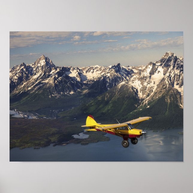 Poster Tour Husky Tetons (Devant)
