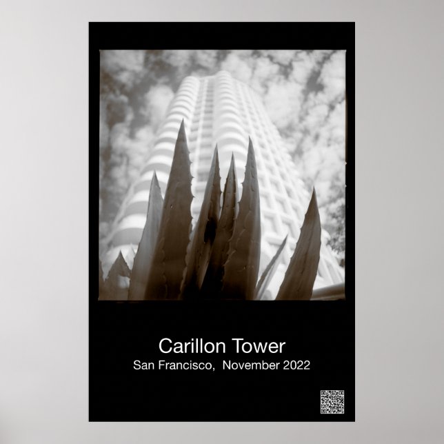 Poster Tour San Francisco Carillon (Devant)