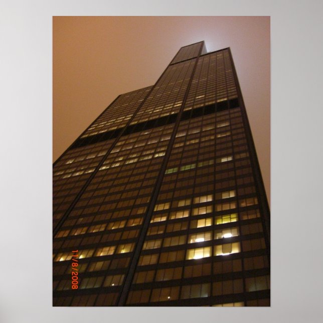 Poster Tour Sears de Chicago (Devant)