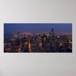 Poster Tour Sears Panoramique