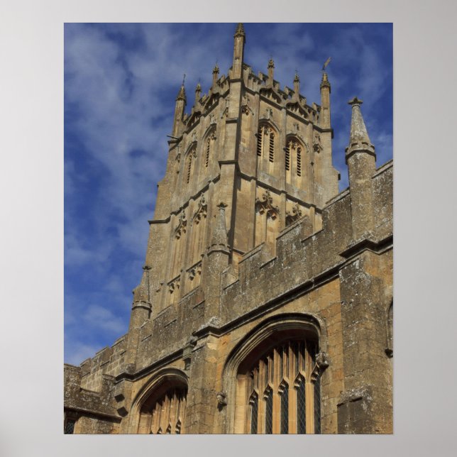 Poster Tour St James Church, Chipping Camden (Devant)
