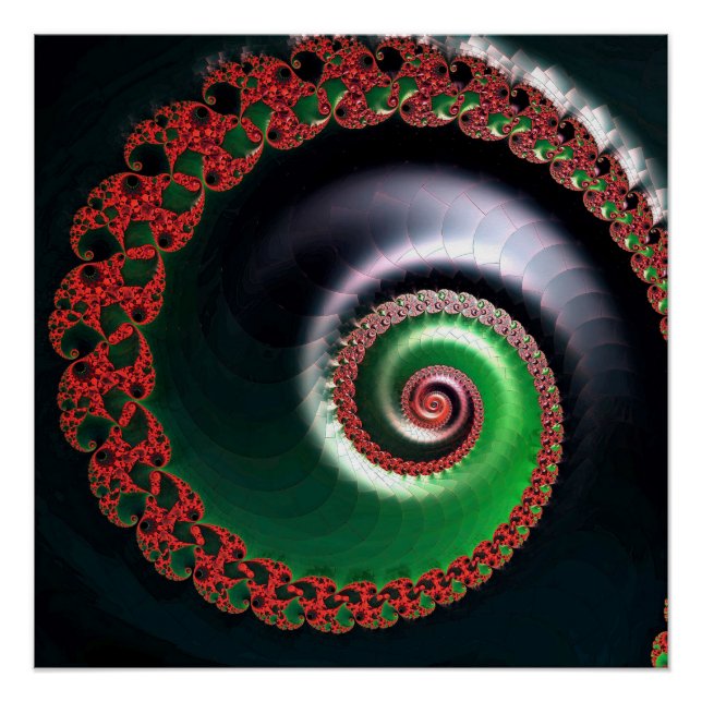 Poster Tourbillon infini (Devant)