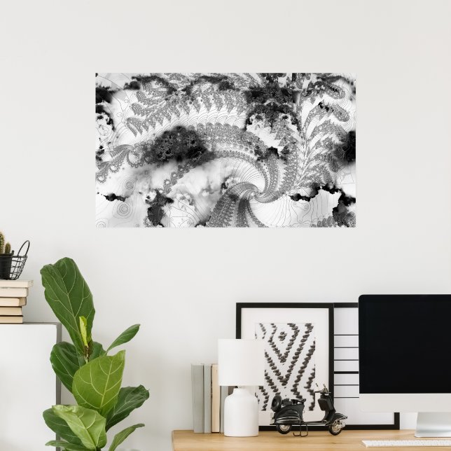 Poster Tourbillon par jour (Bureau à domicile)