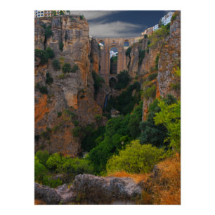 Poster Tourner d'en haut - Ronda Espagne