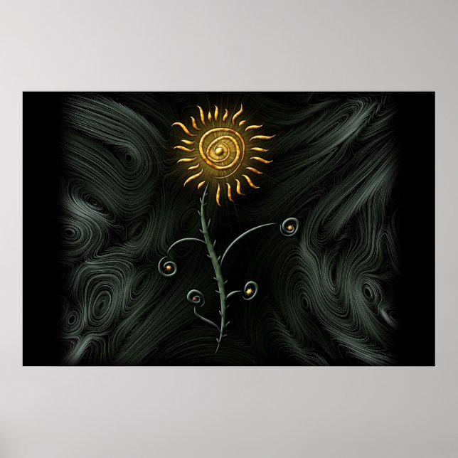 Poster Tournesol (Devant)