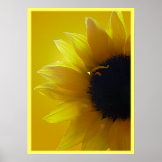 Poster Tournesol Art Imprimer Belle Fleur Art Imprimer (Devant)