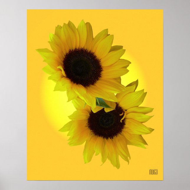 Poster Tournesol Art Imprimer Belle Fleur Art Imprimer (Devant)