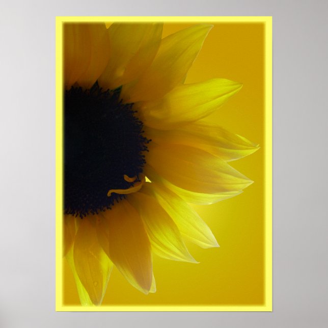Poster Tournesol Art Imprimer Belle Fleur Art Imprimer (Devant)