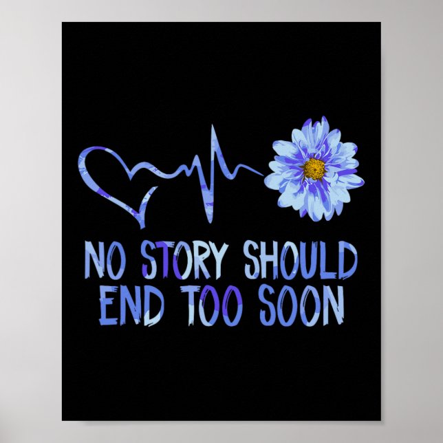 Poster Tournesol de sensibilisation au suicide (Devant)