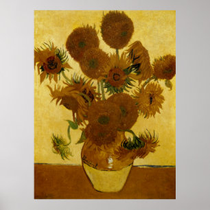 Poster Tournesols : 1888 par Van Gogh