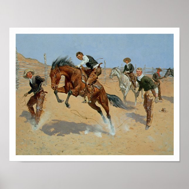 Poster Tournez-le perdu, Bill, c.1893 (huile sur toile) (Devant)