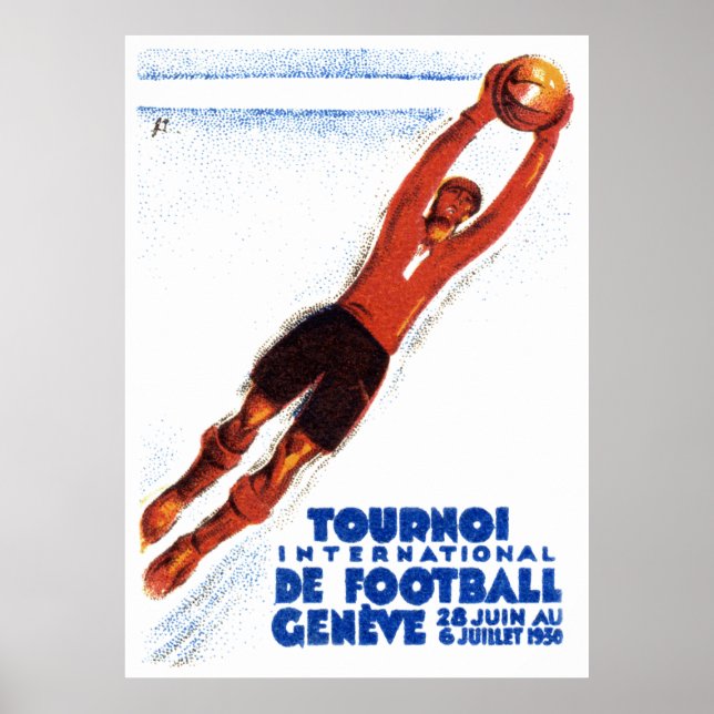 Poster Tournoi de football 1930 (Devant)