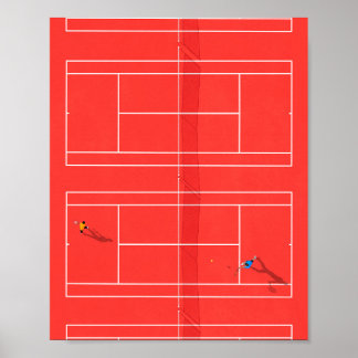 Poster Tournoi de tennis de France