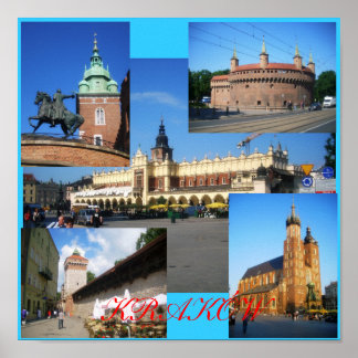 Poster Tours de Cracovie