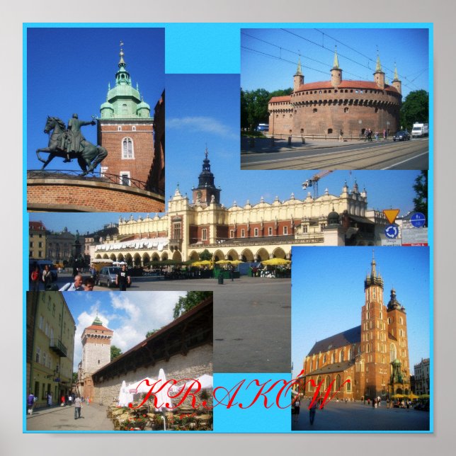 Poster Tours de Cracovie (Devant)