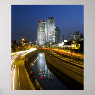 Poster Tours de Tel Aviv Night Photo