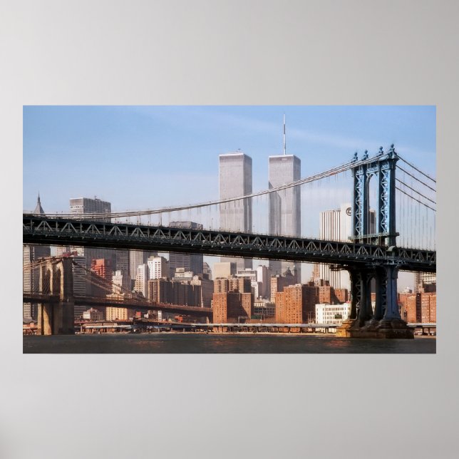 POSTER TOURS ET PONTS JUMEAUX (Devant)