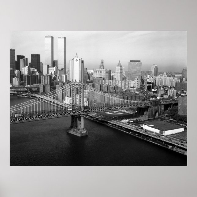 Poster Tours jumelles : 1991 (Devant)