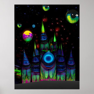 Poster Tours plasma de Wornol VII