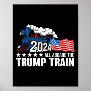Poster Tous à bord du train Trump