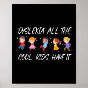 Poster Tous les enfants cool ont la sensibilisation à la