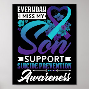 Poster Tous Les Jours Je Manque Mon Fils Des Prix De Prév