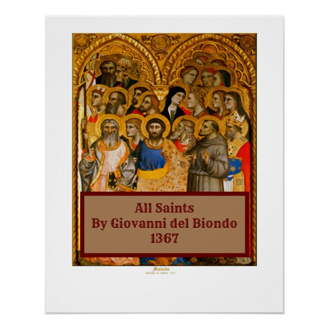 Poster Tous les saints (Devant)