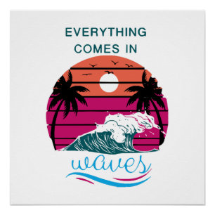 Poster Tout arrive par vagues