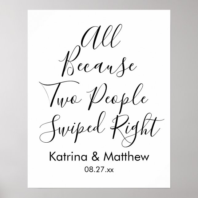 Poster Tout ça parce que deux personnes ont essuyé un mar (Devant)