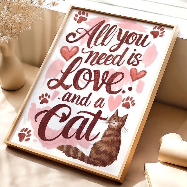 Poster Tout ce dont vous avez besoin, c'est d'Amour et d' (Créateur téléchargé)