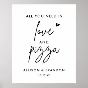 Poster Tout ce dont vous avez besoin est l'amour et la ré