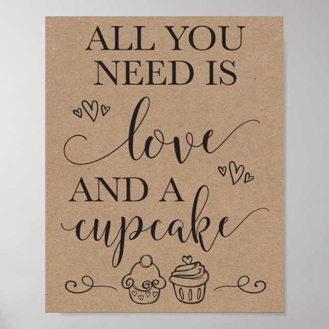 Poster Tout ce dont vous avez besoin est l'amour et un Ma (Devant)