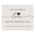 Tout ce dont vous avez besoin est Love & Cake Off-