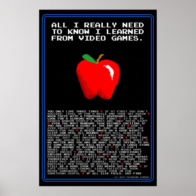 Poster Tout ce que j'ai besoin de savoir J'ai appris des  (Devant)