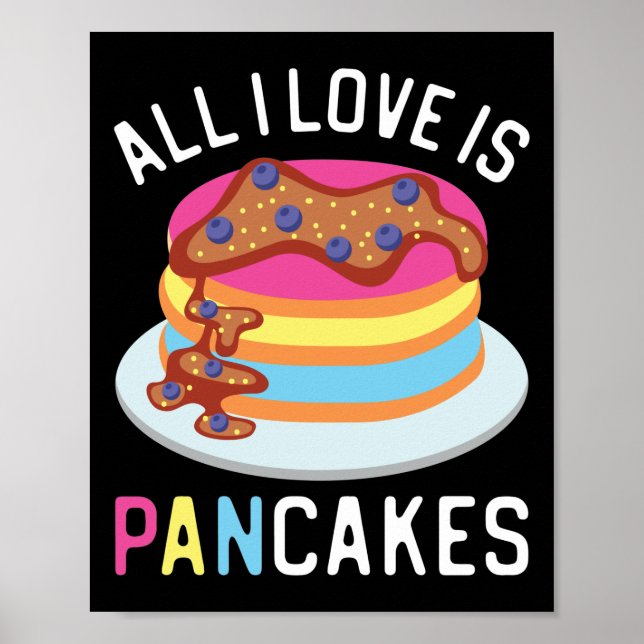 Poster Tout Ce Que J'Aime, C'Est Des Pâtisseries Pansexue (Devant)