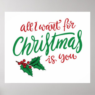 Poster Tout ce que je veux pour Noël