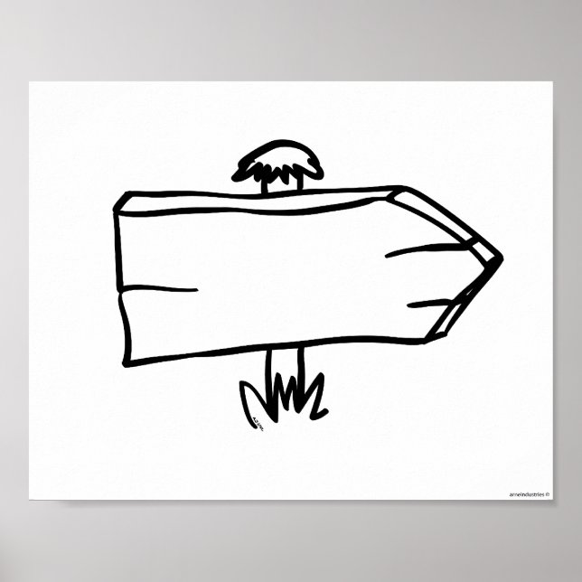 Poster Tout ce que vous cherchez est là-bas ! (Devant)