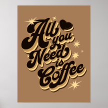 Tout ce qu'il vous faut, c'est du café, des citati