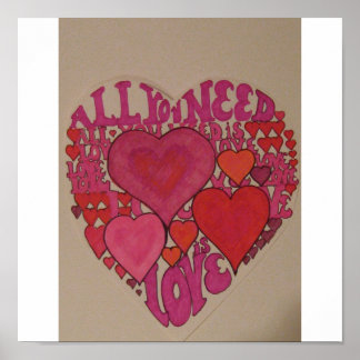 Poster Tout ce qu'il vous faut, c'est l'amour !