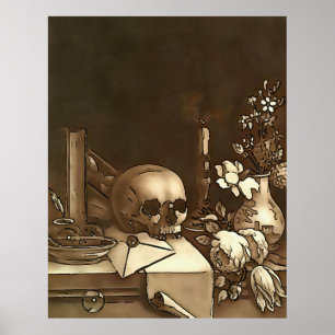 Poster Tout dans Vanity Black Outline Art