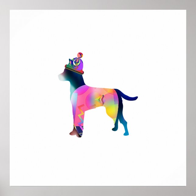 Poster Tout en Tenue Mode Canine (Devant)