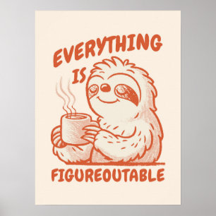 Poster Tout Est Figurable - Fente Motivationnelle