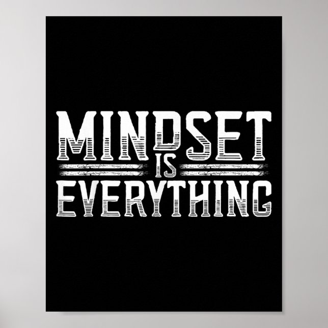 Poster Tout Est L'Esprit Inspirationnel Motivation D'Espr (Devant)
